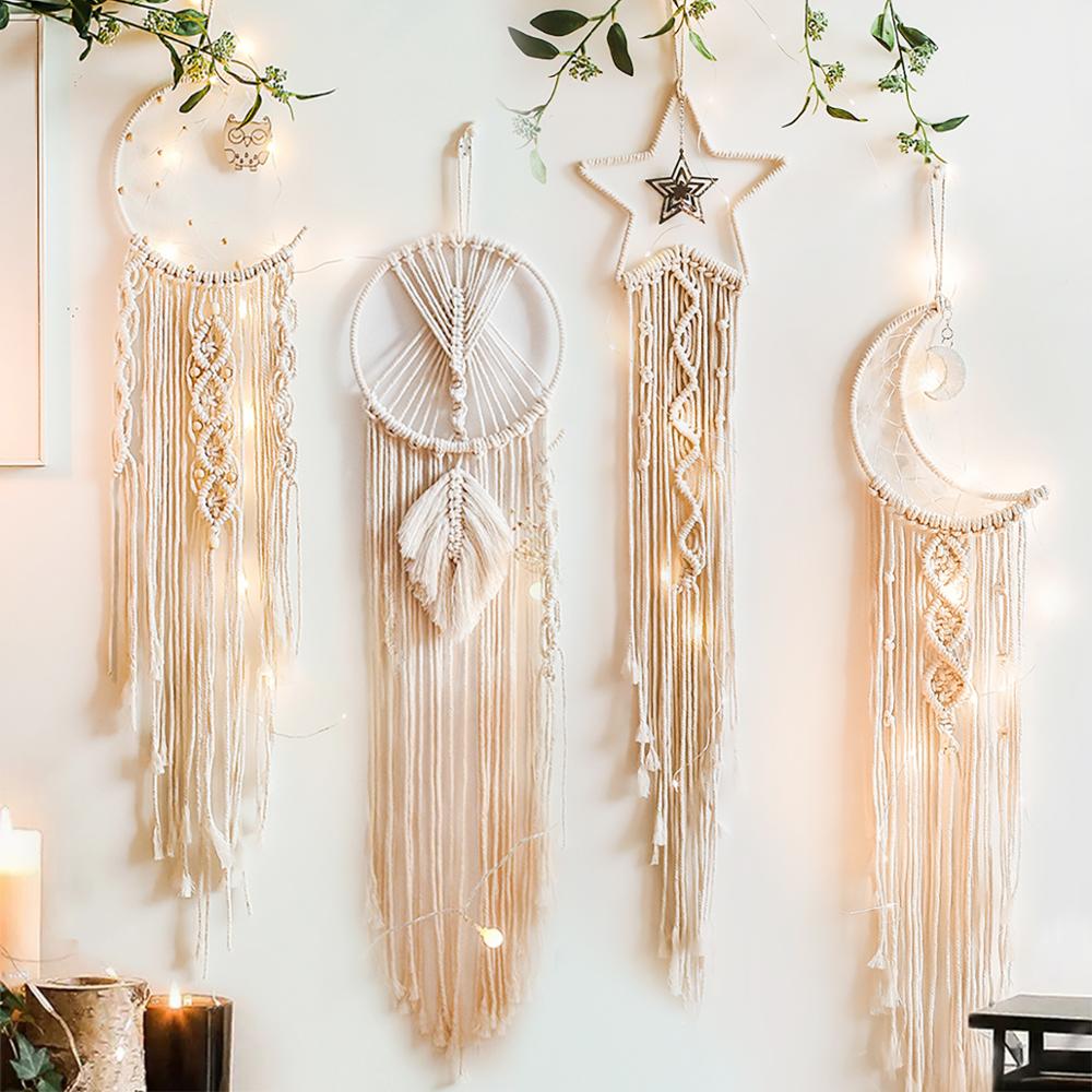 Nordic Star Moon Macrame Wall Decor - Delightful Decor