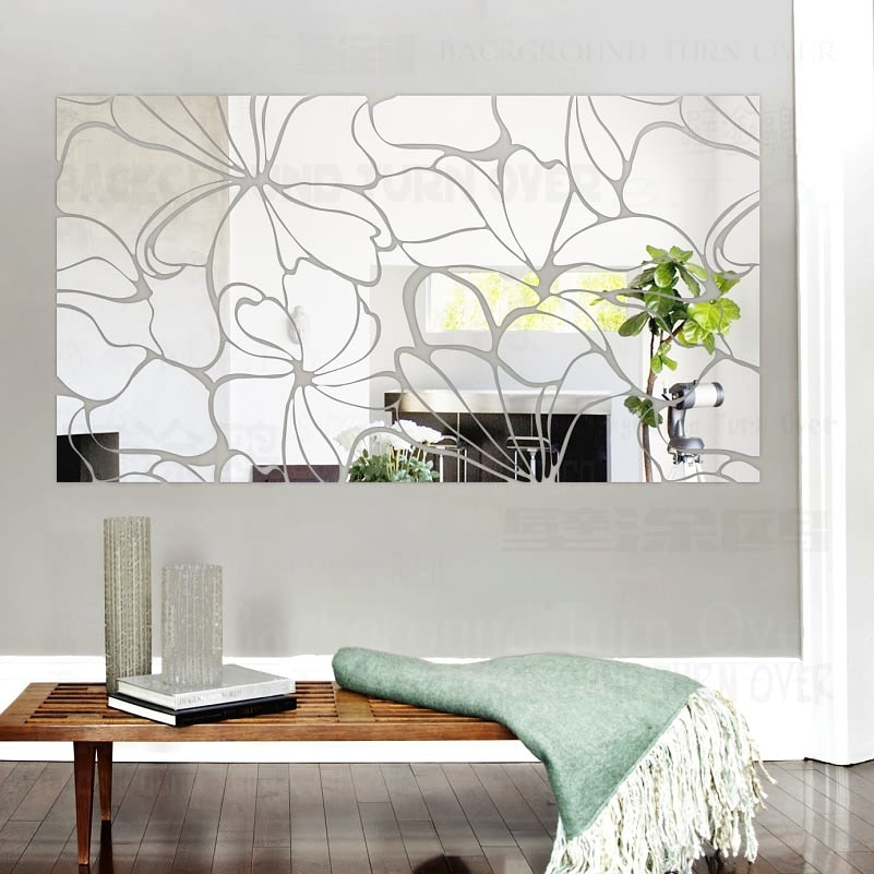 Creative Acrylic Mirror Wall Stickers - Delightful Decor