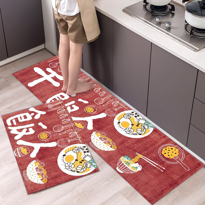 Nordic Style Kitchen Mat - Delightful Decor