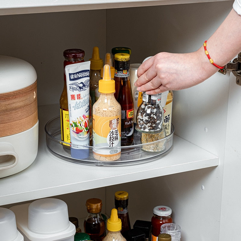 360 Rotation Kitchen Turntable Tray - Delightful Decor