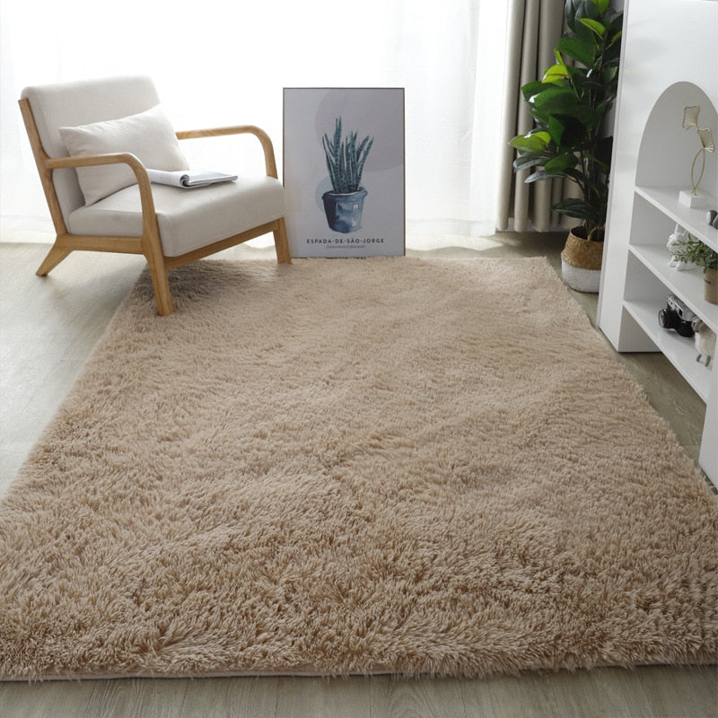 Nordic Style Furry Carpet Mat - Delightful Decor