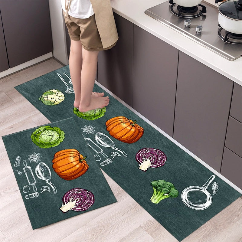 Nordic Style Kitchen Mat - Delightful Decor