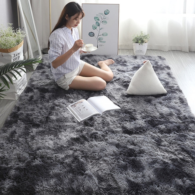 Nordic Style Furry Carpet Mat - Delightful Decor