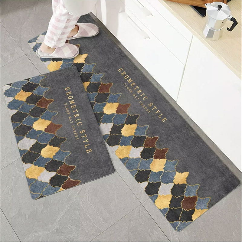 Nordic Style Kitchen Mat - Delightful Decor