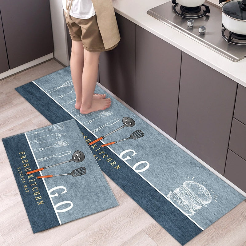 Nordic Style Kitchen Mat - Delightful Decor