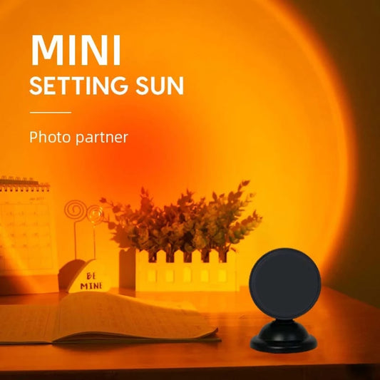 Mini USB Sunset Led Projector - Delightful Decor