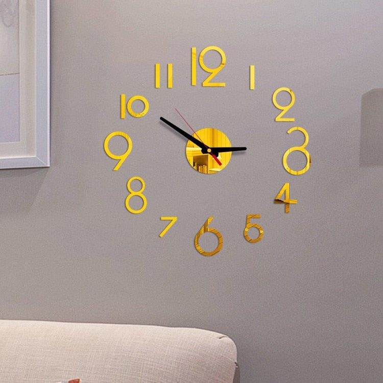 Mini Home Wall Clock - Delightful Decor