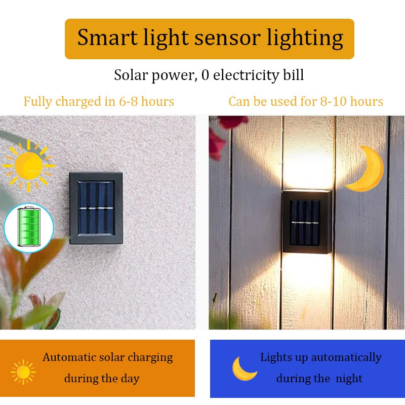 Smart Solar LED Outdoor Light - Delightful Decor