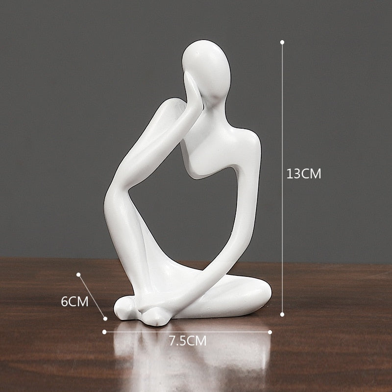 Thinker Resin Statue - Delightful Decor