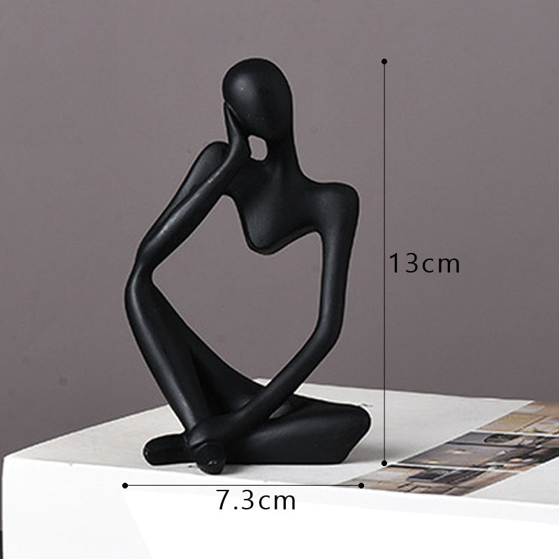 Thinker Resin Statue - Delightful Decor