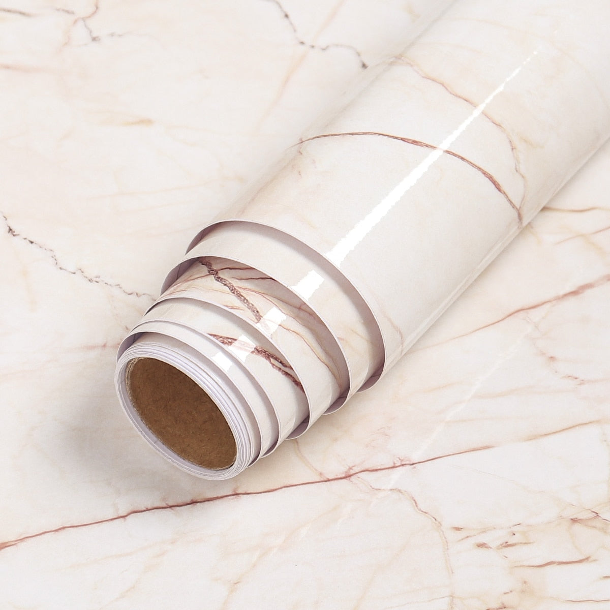 Waterproof Marble Self Adhesive Wallpaper - Delightful Decor